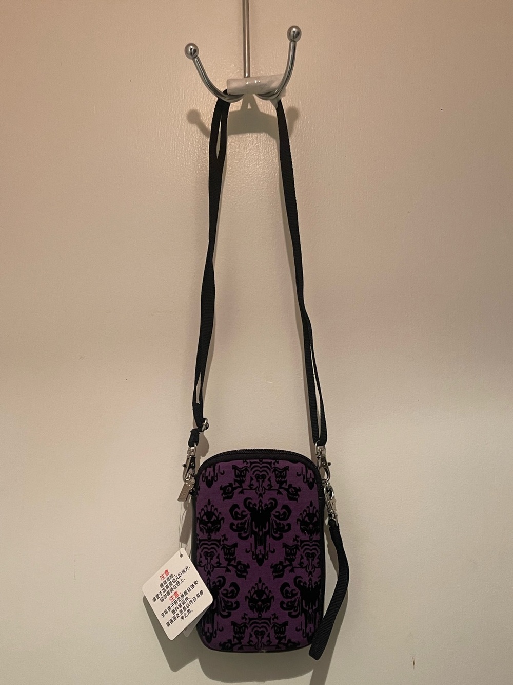 NWT Disney Parks Haunted Smartphone Crossbody - Picture 3 of 6